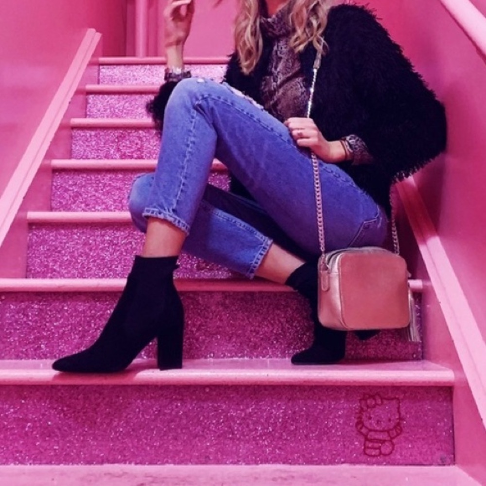 Steve Madden sock booties